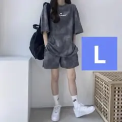 【最終値下げ❗️】タイダイ柄ハーフパンツ セットアップ ユニセック ルームウェア
