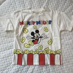 ◎新品未使用◎LITTC ポップコーンミッキーTシャツ　110cw
