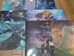 ファイナルファンタジー クリアファイル7種【新品】
