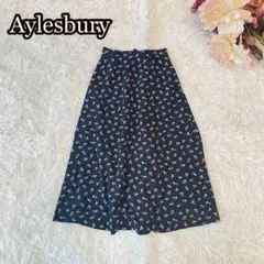 ⚫︎Aylesbury 小花柄ロングフレアスカート（9）フェミニン　森ガール