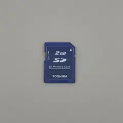 TOSHIBA 2GB SDメモリーカード