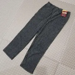 軽くてあったかフリースルームパンツ　 チドリ柄　 XLサイズ