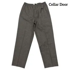 Cellar Door セラドール BANDEL チェック イージーパンツ 48