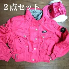 スキーウェア&キャップ帽 2点セット