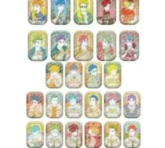 ハイキュー!! スクエア缶バッジ オフショット×カラー 第1弾 第2弾セット