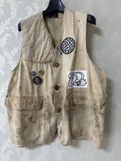 古着　SUPPLYカスタムベスト