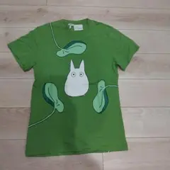 LOEWE トトロ プリント Tシャツ ブラック ロエベ×スタジオジブリ コットン Tシャツ XL レディース