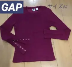 【GAP】セーター　袖6連ドットボタン