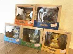 ポケモン るかっぷ　イーブイ、 ルカリオ、ポッチャマ、ニャオハ、ピカチュー