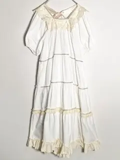 MR corset ワンピース antigone's 刺繍 レース ティアード