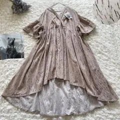 【未使用・タグ付】michirico/ミチリコ　カシュクールワンピースドレス