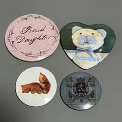 SCULPTOR Tin Brooch Set Multi 缶バッチ