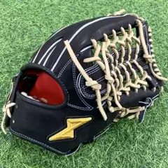 ノーリミット 新品 湯もみさ済み青い軟式用グローブ 金色ロゴ付き ノーリミット 新品 湯もみさ済み青い軟式用グローブ 金色ロゴ付き