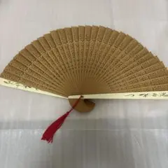 白檀　扇子　房赤2 ケース付き