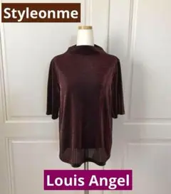 スタイルオンミ LouisAngel ルイスエンジェル ラメ感 カットソー M