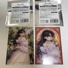 Fate/stay night 20周年コンサート クリアカード 遠坂凛 2種