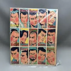 【米・コメディアン】チャップリンめんこ&喜劇俳優めんこシート 米・コメディアン】チャップリンめんこ&喜劇俳優めんこシート