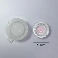 #0342シリコンモールド　なると巻き　シェイカー　Ｍサイズ　シャカシャカレジン