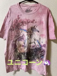 The Mountain ザ マウンテン ユニコーン Tシャツ 大きいサイズ