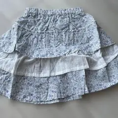 【未使用品】ビスケット スカート 110㎝ キムラタン ボトムス 花柄