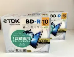 [未開封] TDK BD-R 25GB 10枚パック 2個セット