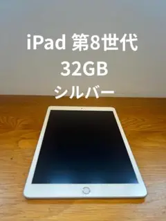 iPad 第8世代 (32GB)　WiFiモデル シルバー 動作確認済み