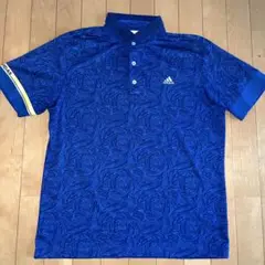 adidas ポロシャツ　Oサイズ