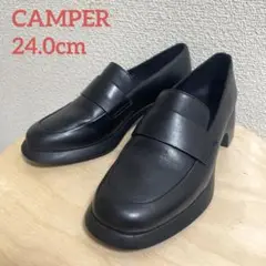 【超美品✨】CAMPER カンペールブラック ローファー 23.0cm