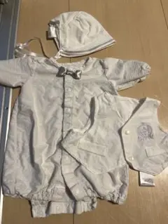 ホワイト セレモニースーツ 帽子付き　男の子