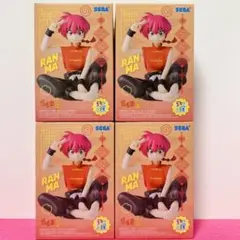 らんま1/2 ちょこのせプレミアムフィギュア らんま 4体セット