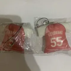 村松開人・細川成也セット　ドラ恋クッションストラップ　ドラゴンズガチャ
