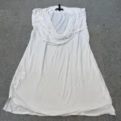 BCBGMAXAZRIA ホワイトカットソー S