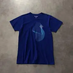 HQ131◇facebook : 00's ロゴプリントTシャツ◇S◇青 NYC