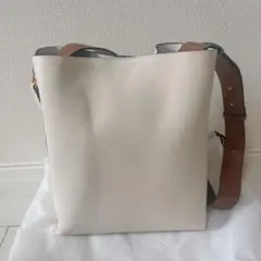 「E'POR」Y BAG Shoulder Lサイドジップショルダーバッグ