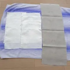出品は9/4迄　クロスステッチ　刺繍布　国産リネン　ハギレ