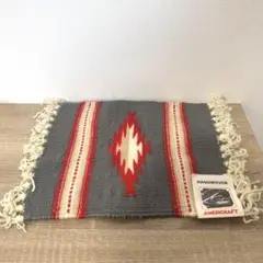 HANDWOVEN アメリカ土産 ミニラグ インテリア雑貨