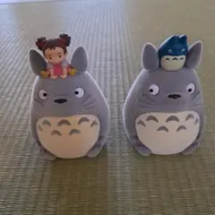 どんぐり共和国 となりのトトロカプセル 中トトロ メイ フィギュア 2体セット