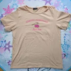 Jenni love チェリーTシャツ ベージュ　160㎝