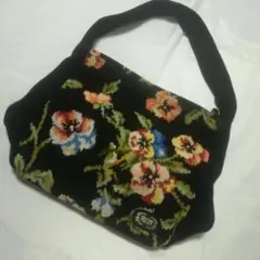 14A 美品 フェイラー FEILER ハンドバッグ 花柄