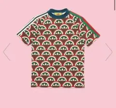 【希少】gucci × adidas トレフォイル プリント Tシャツ S