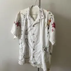 イロカライフ　リメイク刺繍シャツ