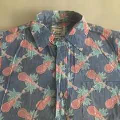 1980年代後半のヴィンテージカハラ 半袖アロハシャツメンズ Sサイズ