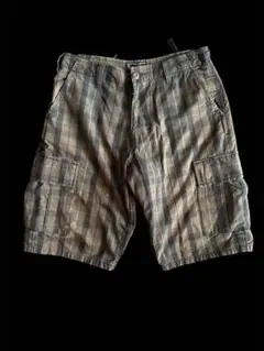 Stüssy チェック柄 カーゴショートパンツ