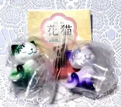 花猫　猫　藤　柊　ふじ　ひいらぎ　2種　未使用