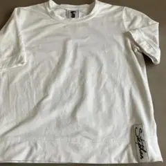Stephan ホワイト クルーネックTシャツ