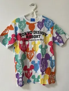 ディズニーリゾート・ミッキーTシャツ　風船柄　Ｓサイズ