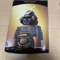 免税店限定品！　ニッカ　GOLD&GOLD　Shogun 　兜　将軍 希少免税店限定品！ GOLD&GOLD Shogun 兜・甲冑付将軍モデル