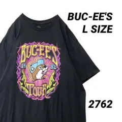 Buc-ee's バッキーズ 両面デザイン キャラ ツアーTシャツ Lサイズ