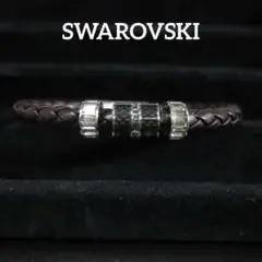 【匿名配送】 SWAROVSKI スワロフスキー ブレスレット ブラウン