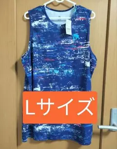 EGOZARU エゴザル スタティック タンクトップ ネイビー Lサイズ